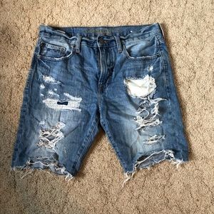 Men’s cutoff jeans shorts American Eagle